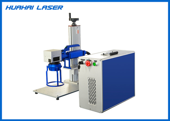 China High Speed Automatic Laser Marking Machine Compact Structure Easily Operating supplier