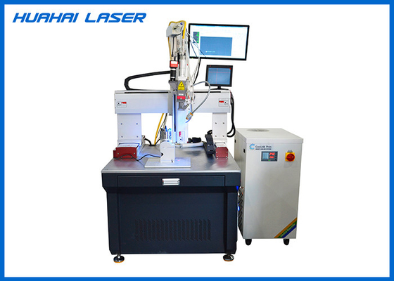 China 2000W Industrial Laser Welding Machines With Rotary Fixture For Aluminum Tubes supplier