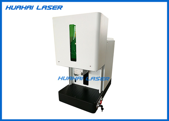 China Sealed Type Desktop Laser Marking Machine Easy Move Low Electricity Consumption supplier