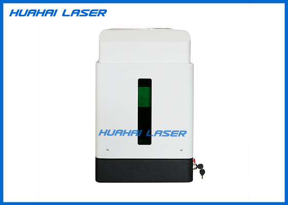 China 50W Full Enclosure Fiber Laser Marking Machine For Metal Deep Engraving And Cutting supplier