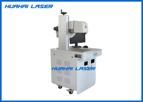 China 3D Fiber Laser Marking Machine , Fiber Laser Engraving Machine With Electric Door supplier