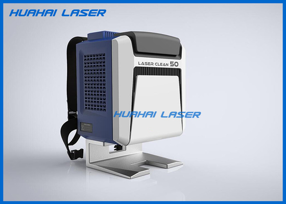 China Compact Laser Metal Cleaning Machine 50W Ergonomic Design Strong Scalability supplier