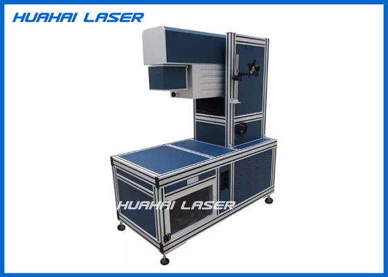 China LGP Dots Dynamic CO2 Laser Marking Machine , Leather Laser Marking Machine supplier