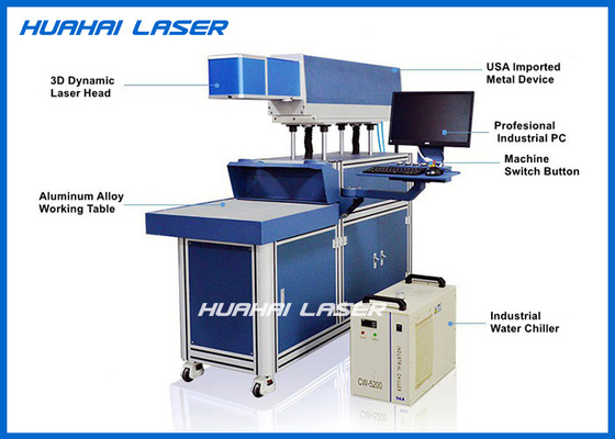 China 350W Dynamic Coherent RF Tube Marking Machine For Cloth Production Line supplier