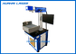 Split Desk CO2 Fiber Laser Marking Machine For Metal Plastic Tag Key Chains Pen supplier