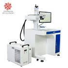Nonmetal Ultraviolet Laser Marking Machine 8W , 100*100mm Glass Laser Engraving Machine