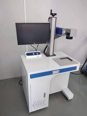 0.01mm Fiber Laser Marking Machine 30W 50W Laser Engraving Machine For Integrated Circuits
