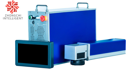 200*200mm Split Laser Marking Machine , 50W Fiber Laser Engraving Machine CE