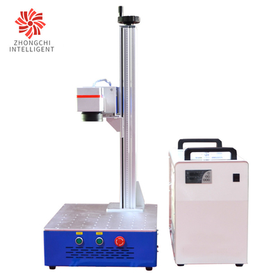 50W Number Galvo Fiber Laser Engraver / Stainless Steel Laser Marking Machine ISO