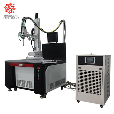 220V Aluminum Laser Spot Welding Machine 150W Precision For Electronic Components