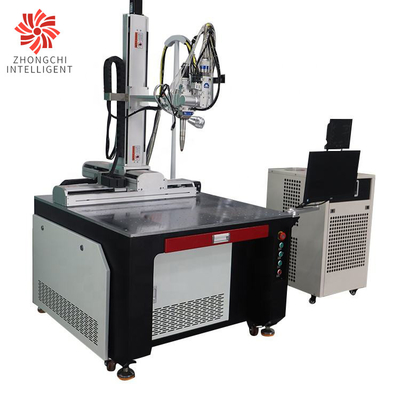 Titanium Metal Laser Spot Welding Machine 100W 1064nm Automatic